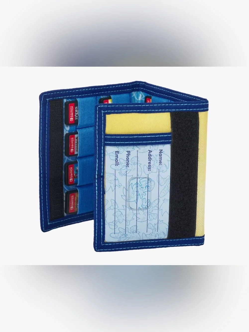 Sonic the Hedgehog Nintendo Switch Game Card Holder - Blue/Yellow